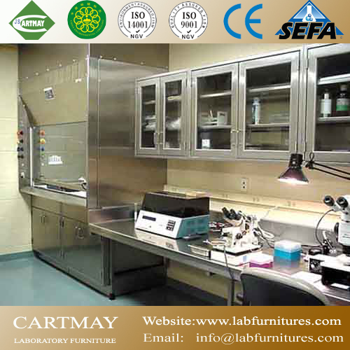 Stainless steel laboratory casework
