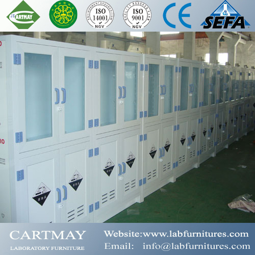 Polypropylene reagent storage cabinet