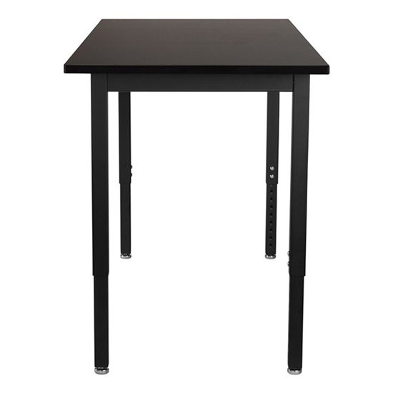 Adjustable-Height Steel Frame Science Lab Table