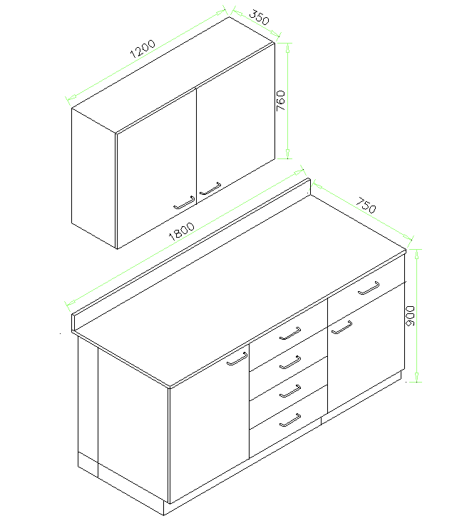 lab bench design with dimensions